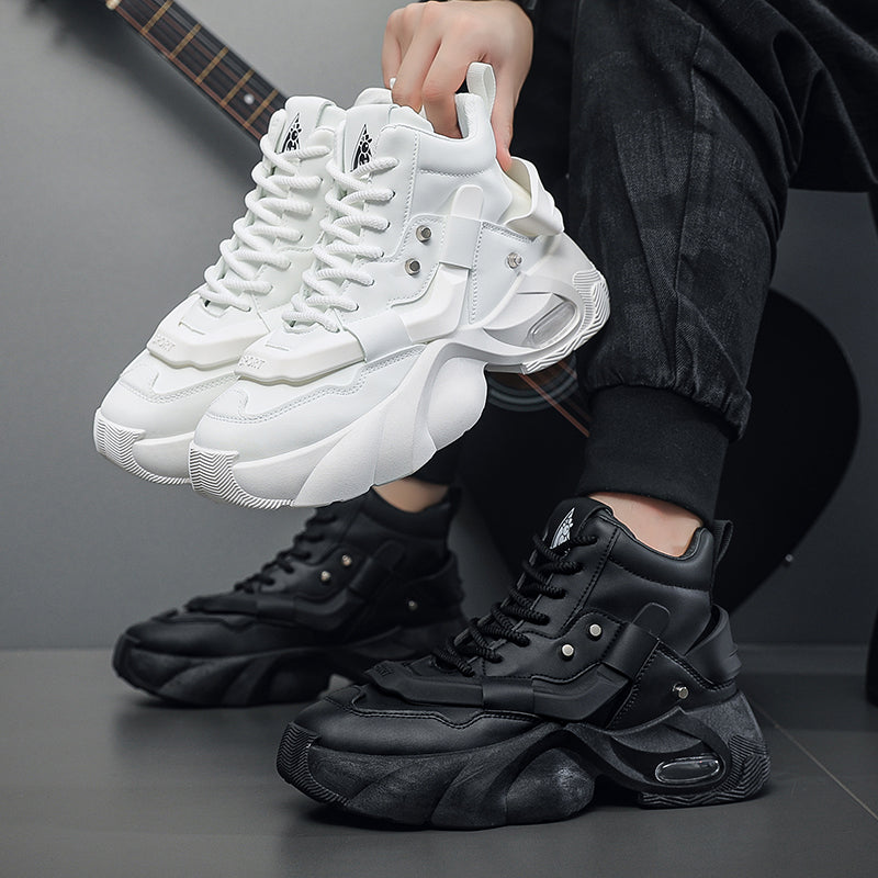 𝔾𝕣𝕠𝕦𝕟𝕕ℤ𝕖𝕣𝕠®-Flexing-shoes✥2025✥美式夏季新款中筒增高減壓男女中性休閒老爹鞋XS110