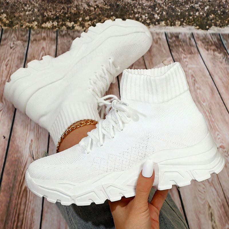 𝔾𝕣𝕠𝕦𝕟𝕕ℤ𝕖𝕣𝕠®✿ColorShoes2025年✿㊚㊛ 夏季全尺寸男女情侶款輕量中筒襪套休閒運動鞋