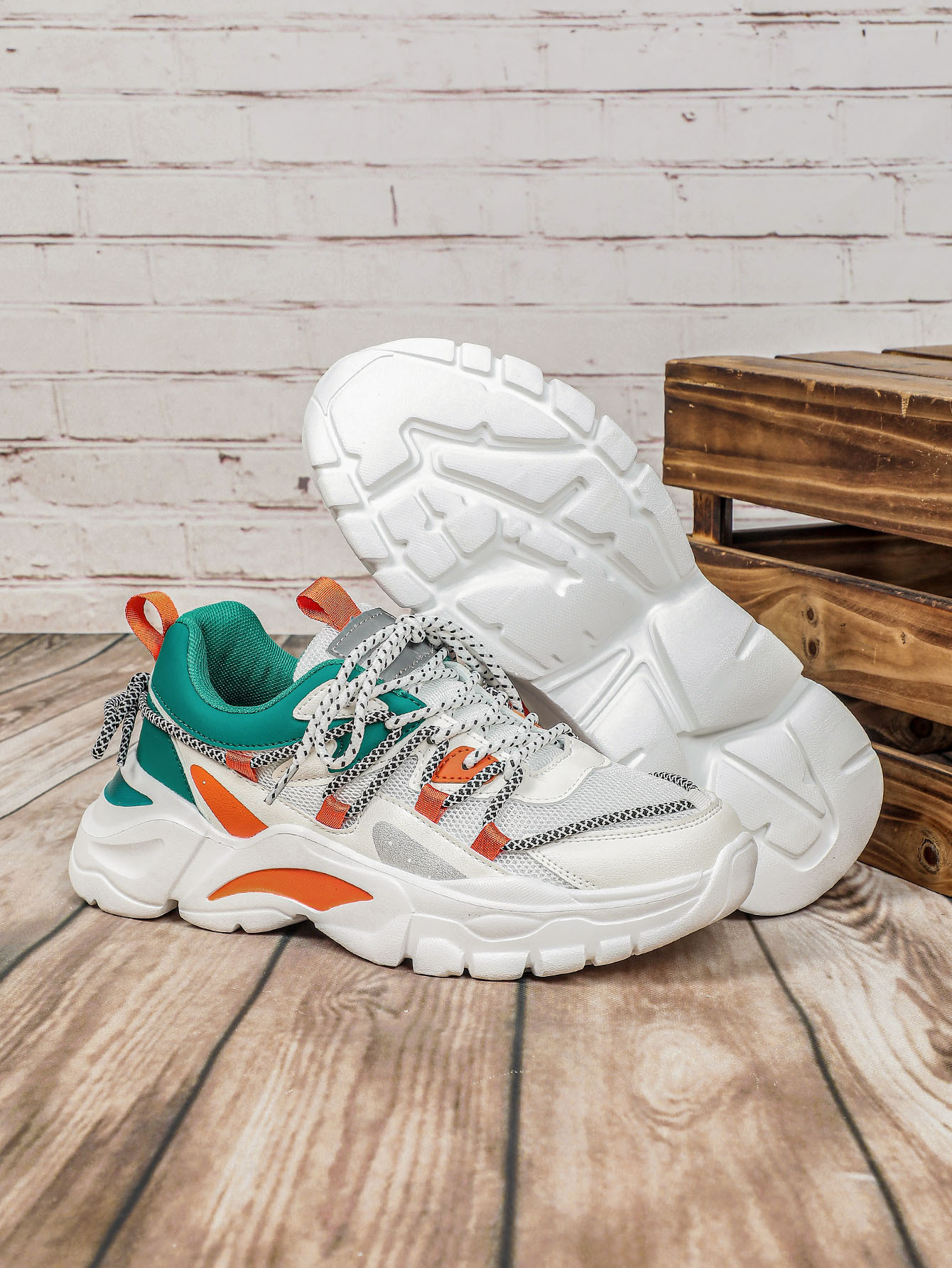 𝔾𝕣𝕠𝕦𝕟𝕕ℤ𝕖𝕣𝕠®✿ColorShoes2025年✿㊚㊛ 夏季全尺碼男女情侶款輕量潮流休閒老爹鞋