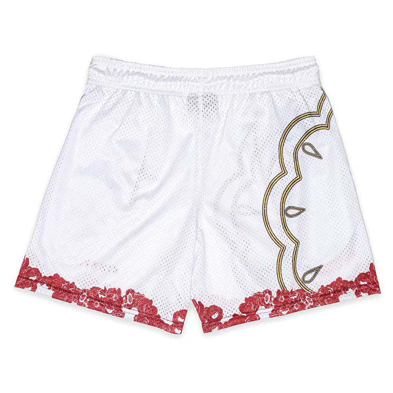 G.Z 邁阿密南岸✥𝔾𝕣𝕠𝕦𝕟𝕕ℤ𝕖𝕣𝕠®✥2024南裝大佬/G.Z美式戶外休閒中性運動風聖母十字架四分短褲居家褲