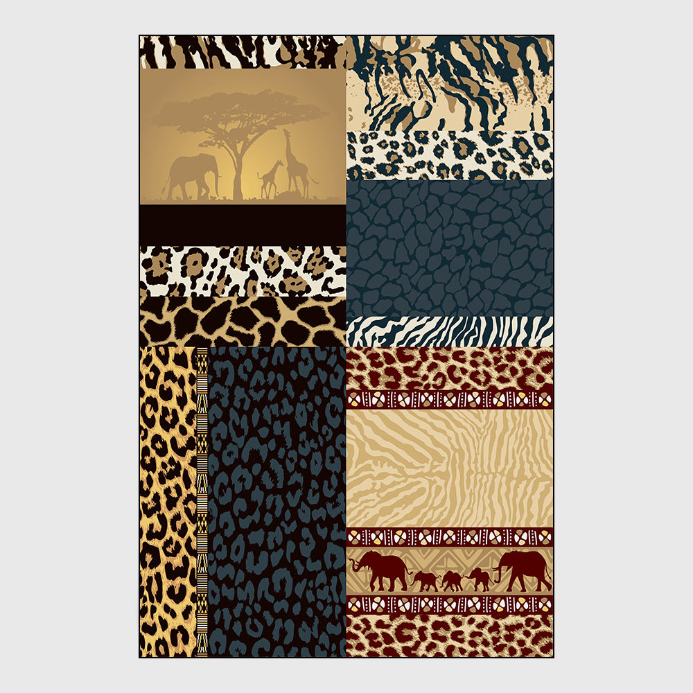 𝔾𝕣𝕠𝕦𝕟𝕕ℤ𝕖𝕣𝕠®-Flexing-居家✥2024✥美式家居生活拼布獸圖客廳臥室地毯地墊