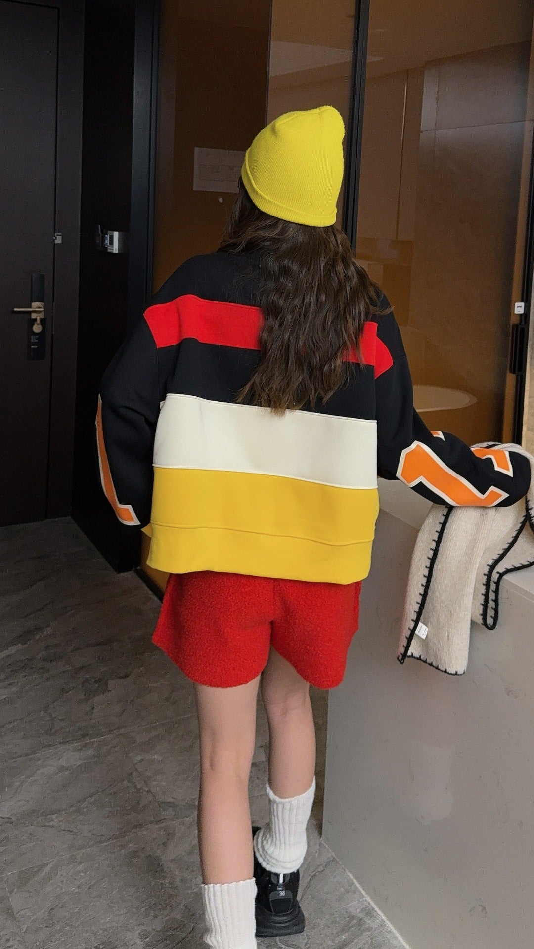 🄶🅁🄾🅄🄽🄳♾🅉🄴🅁🄾25-26SS♾無性別穿搭OverSize美式新款糖果拚色亮彩圓領長袖上衣T-SHIRT