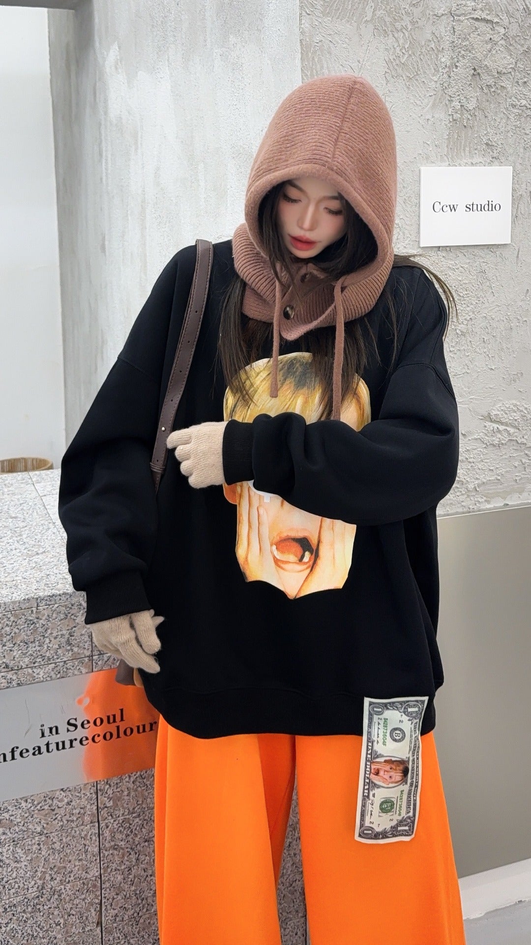 🄶🅁🄾🅄🄽🄳♾🅉🄴🅁🄾25-26SS♾無性別穿搭OverSize美式新款小鬼當家長袖上衣T-SHIRT