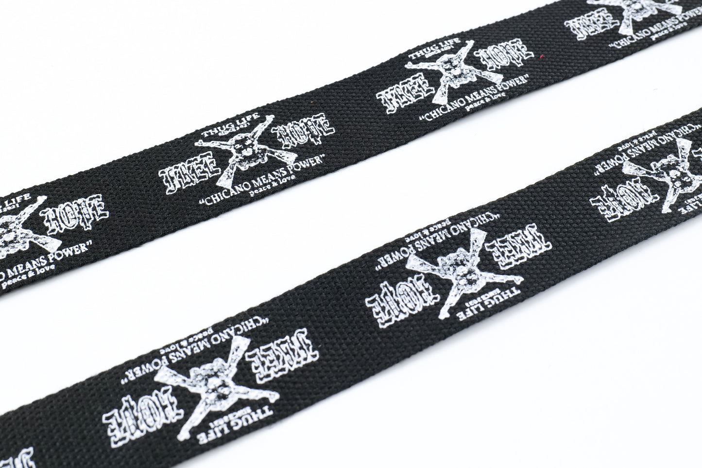 𝔾𝕣𝕠𝕦𝕟𝕕ℤ𝕖𝕣𝕠🎭♠墨西哥♠匪幫⚂2024⚅美式嘻哈鋼印Logo滾軸Tattoo印花帆布調節腰帶