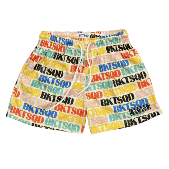 G.Z 邁阿密南岸✥𝔾𝕣𝕠𝕦𝕟𝕕ℤ𝕖𝕣𝕠®✥2024南裝大佬/G.Z美式戶外休閒中性運動普普風字母四分短褲球褲