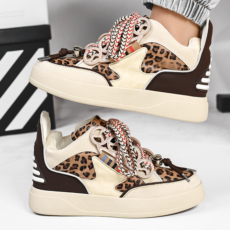 𝔾𝕣𝕠𝕦𝕟𝕕ℤ𝕖𝕣𝕠®-Flexing-shoes✥2025✥美式新款超浮誇中筒平底男女中性休閒滑板鞋1212(限量)