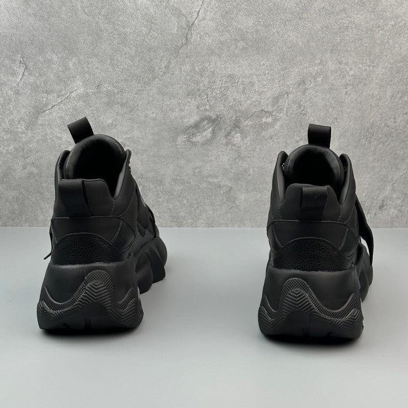 𝔾𝕣𝕠𝕦𝕟𝕕ℤ𝕖𝕣𝕠®-Flexing-shoes✥25-26✥美式新款復古麂皮中高筒鬆緊加厚老爹鞋DCD1(限量款)