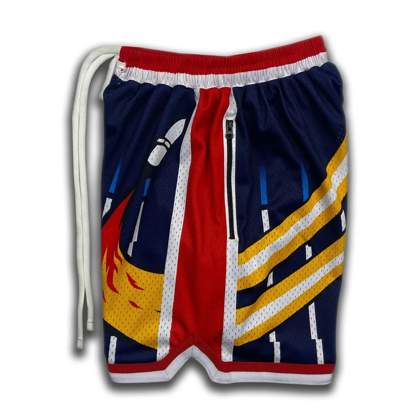 G.Z 邁阿密南岸✥𝔾𝕣𝕠𝕦𝕟𝕕ℤ𝕖𝕣𝕠®✥2024南裝大佬/美式復古嘻哈網眼四分籃球褲短褲運動褲