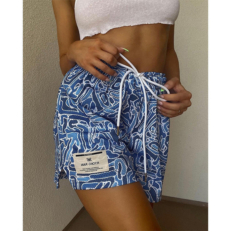 G.Z 邁阿密南岸✥𝔾𝕣𝕠𝕦𝕟𝕕ℤ𝕖𝕣𝕠®✥2023南裝大佬/G.Z美式戶外休閒中性運動普普風迷彩四分短褲球褲