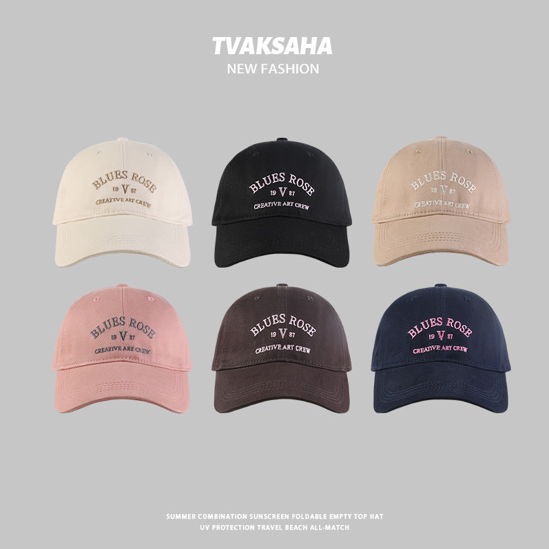 ✥𝔾𝕣𝕠𝕦𝕟𝕕ℤ𝕖𝕣𝕠®✥Deluxe2024年/美式嘻哈休閒秋冬新款刺繡字母復古老帽棒球帽