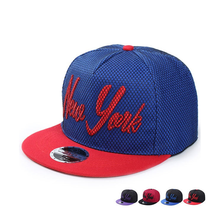 ✥𝔾𝕣𝕠𝕦𝕟𝕕ℤ𝕖𝕣𝕠®✥Deluxe2024年/美式嘻哈休閒刺繡文字全網平檐棒球帽