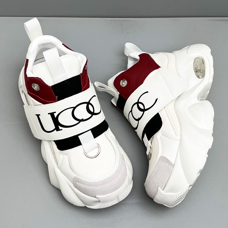 𝔾𝕣𝕠𝕦𝕟𝕕ℤ𝕖𝕣𝕠®-Flexing-shoes✥25-26✥美式新款復古麂皮中高筒鬆緊加厚老爹鞋DCD1(限量款)