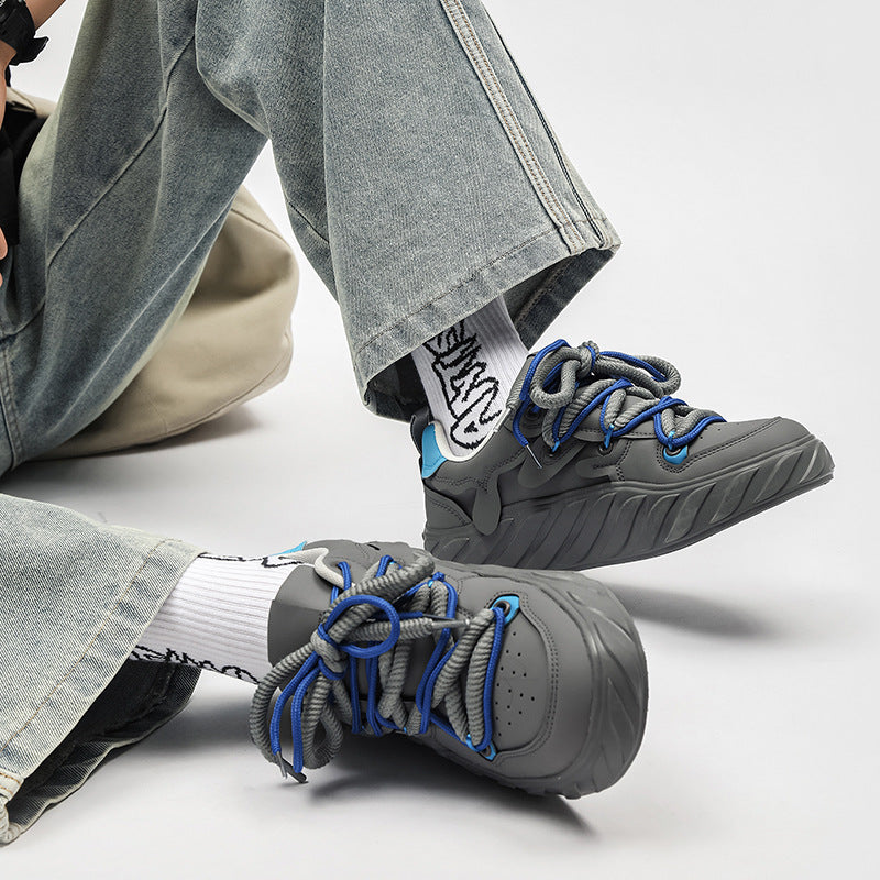 GZ Flexing shoes(現貨特價)歐美街頭百搭時尚高質感硫化橡膠厚底休閒鞋