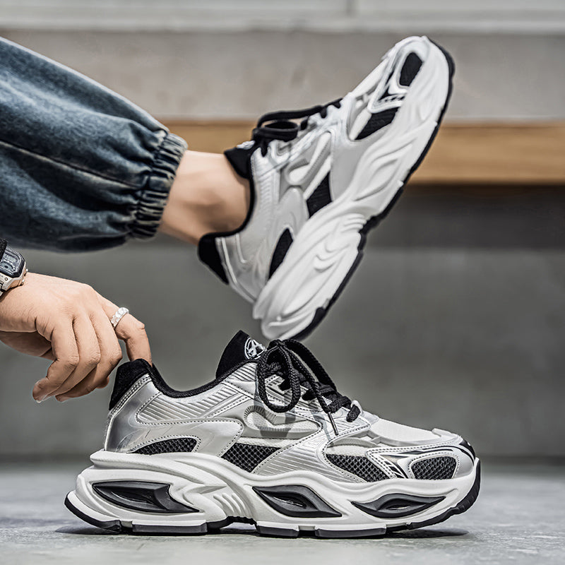 𝔾𝕣𝕠𝕦𝕟𝕕ℤ𝕖𝕣𝕠®-Flexing-shoes✥25-26✥美式秋冬新款復古厚底增高運動老爹鞋YK29