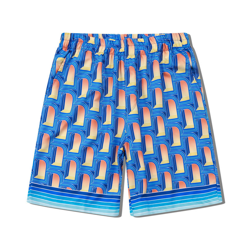 G.Z 邁阿密南岸✥𝔾𝕣𝕠𝕦𝕟𝕕ℤ𝕖𝕣𝕠®✥2024南裝大佬/美式休閒嘻哈悠閒之窗男女中性襯衫短褲套裝