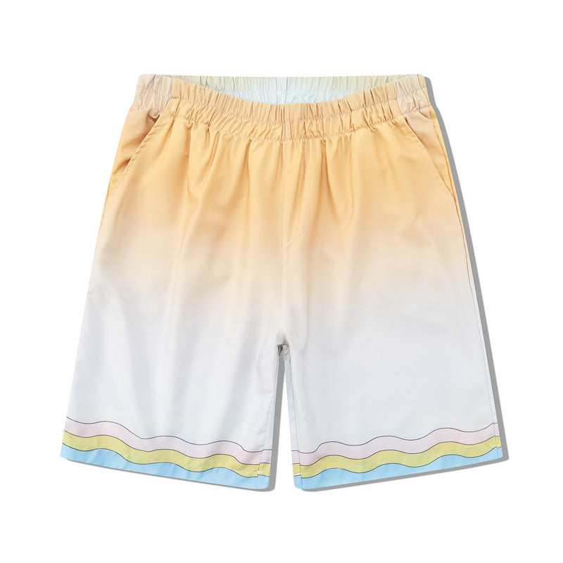 G.Z 邁阿密南岸✥𝔾𝕣𝕠𝕦𝕟𝕕ℤ𝕖𝕣𝕠®✥2024南裝大佬/美式休閒嘻哈激情佛郎明哥男女中性襯衫短褲套裝