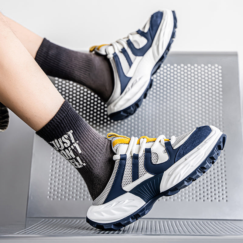 𝔾𝕣𝕠𝕦𝕟𝕕ℤ𝕖𝕣𝕠®-Flexing-shoes✥2025✥美式夏季新款透氣麂皮包頭懶人拖鞋老爹鞋WK178