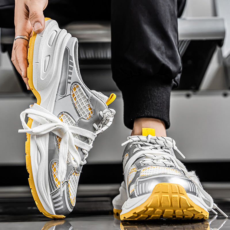 𝔾𝕣𝕠𝕦𝕟𝕕ℤ𝕖𝕣𝕠®-Flexing-shoes✥2025✥美式夏季新款透氣舒適包頭懶人拖鞋老爹鞋X5556