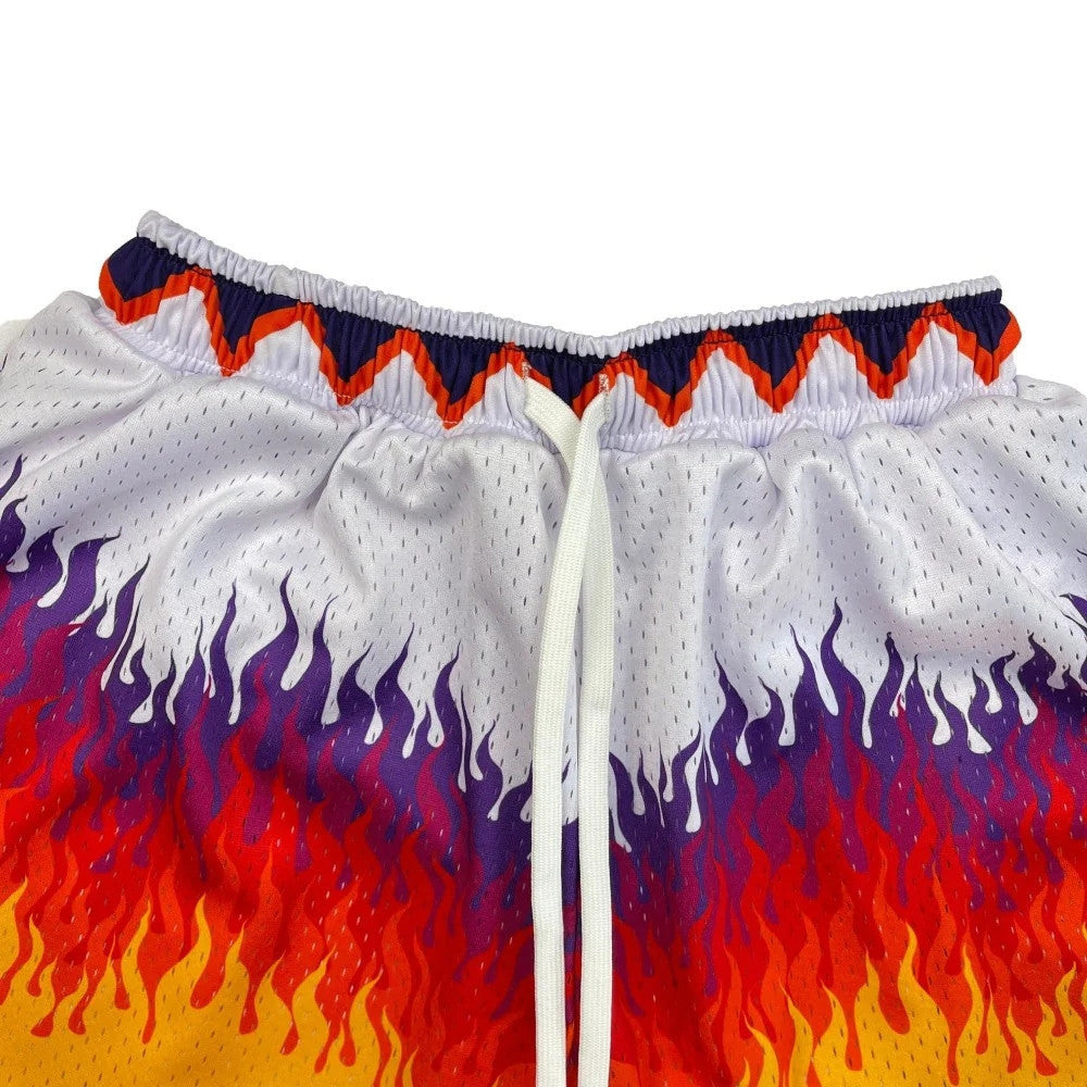 G.Z 邁阿密南岸✥𝔾𝕣𝕠𝕦𝕟𝕕ℤ𝕖𝕣𝕠®✥2024南裝大佬/美式復古嘻哈網眼四分籃球褲短褲運動褲