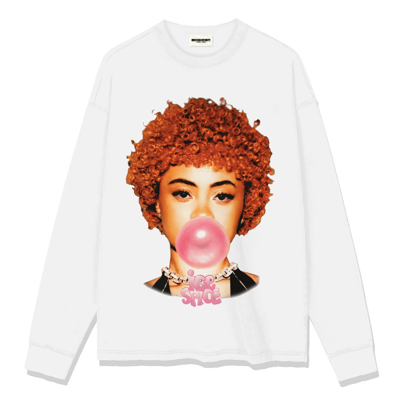 G.Z 邁阿密南岸✥𝔾𝕣𝕠𝕦𝕟𝕕ℤ𝕖𝕣𝕠®✥2024南裝大佬/美式嘻哈IceSpice寬鬆厚磅數純棉男女中性T-Shirt上衣