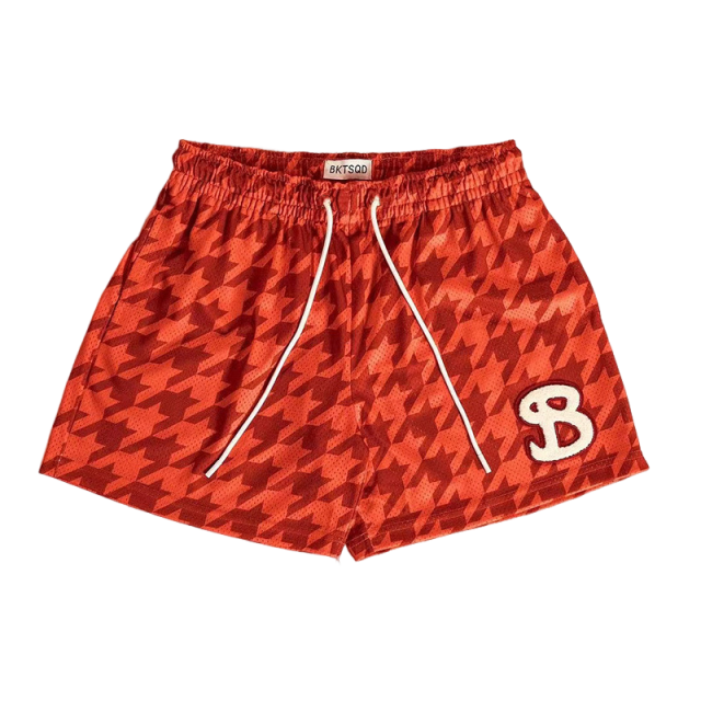 G.Z 邁阿密南岸✥𝔾𝕣𝕠𝕦𝕟𝕕ℤ𝕖𝕣𝕠®✥2024南裝大佬/G.Z美式戶外休閒中性運動風千鳥格四分短褲居家褲