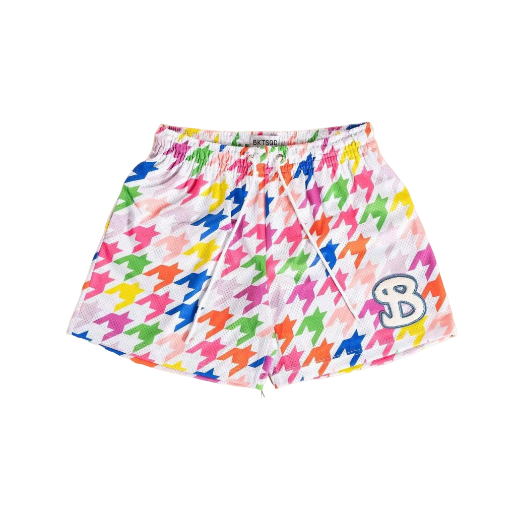 G.Z 邁阿密南岸✥𝔾𝕣𝕠𝕦𝕟𝕕ℤ𝕖𝕣𝕠®✥2024南裝大佬/G.Z美式戶外休閒中性運動風千鳥格四分短褲居家褲