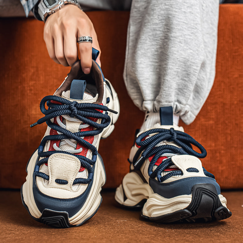 𝔾𝕣𝕠𝕦𝕟𝕕ℤ𝕖𝕣𝕠®-Flexing-shoes✥25-26✥美式新款潮流增高加厚休閒老爹鞋C5587