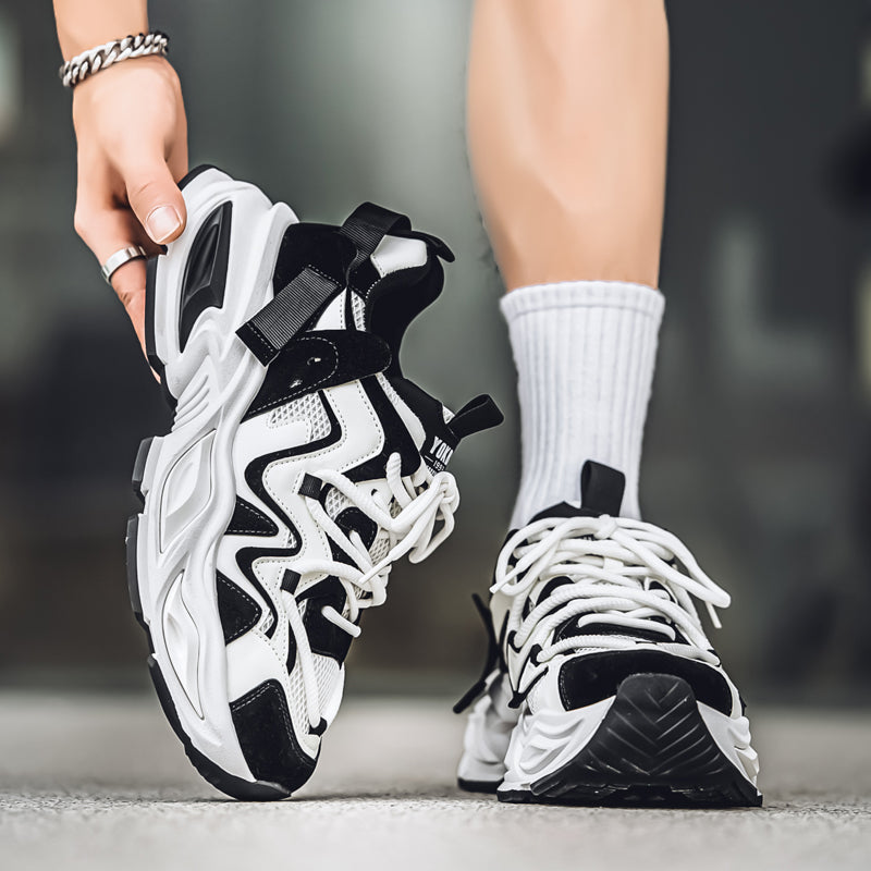 𝔾𝕣𝕠𝕦𝕟𝕕ℤ𝕖𝕣𝕠®-Flexing-shoes✥2026✥美式🔥復古增高經典老爹鞋LD02