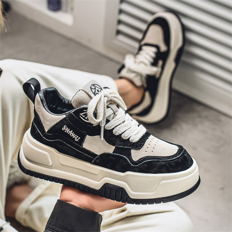 𝔾𝕣𝕠𝕦𝕟𝕕ℤ𝕖𝕣𝕠®-Flexing-shoes✥(現貨特價)年✥美式新款麂皮加厚男女中性運動滑板鞋X5911