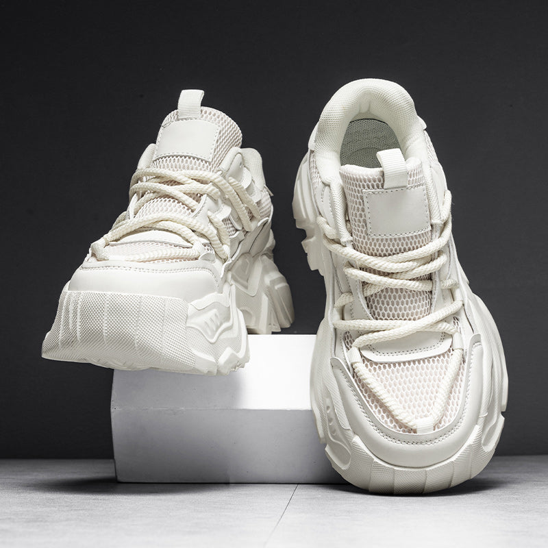 𝔾𝕣𝕠𝕦𝕟𝕕ℤ𝕖𝕣𝕠®-Flexing-shoes✥2025✥美式夏季新款輕量透氣超爆高男女中性厚底老爹鞋2505(限量)