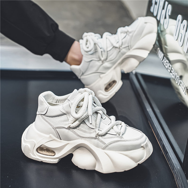 𝔾𝕣𝕠𝕦𝕟𝕕ℤ𝕖𝕣𝕠®-Flexing-shoes✥2024✥美式復古厚鞋增高加底減壓老爹鞋走路鞋