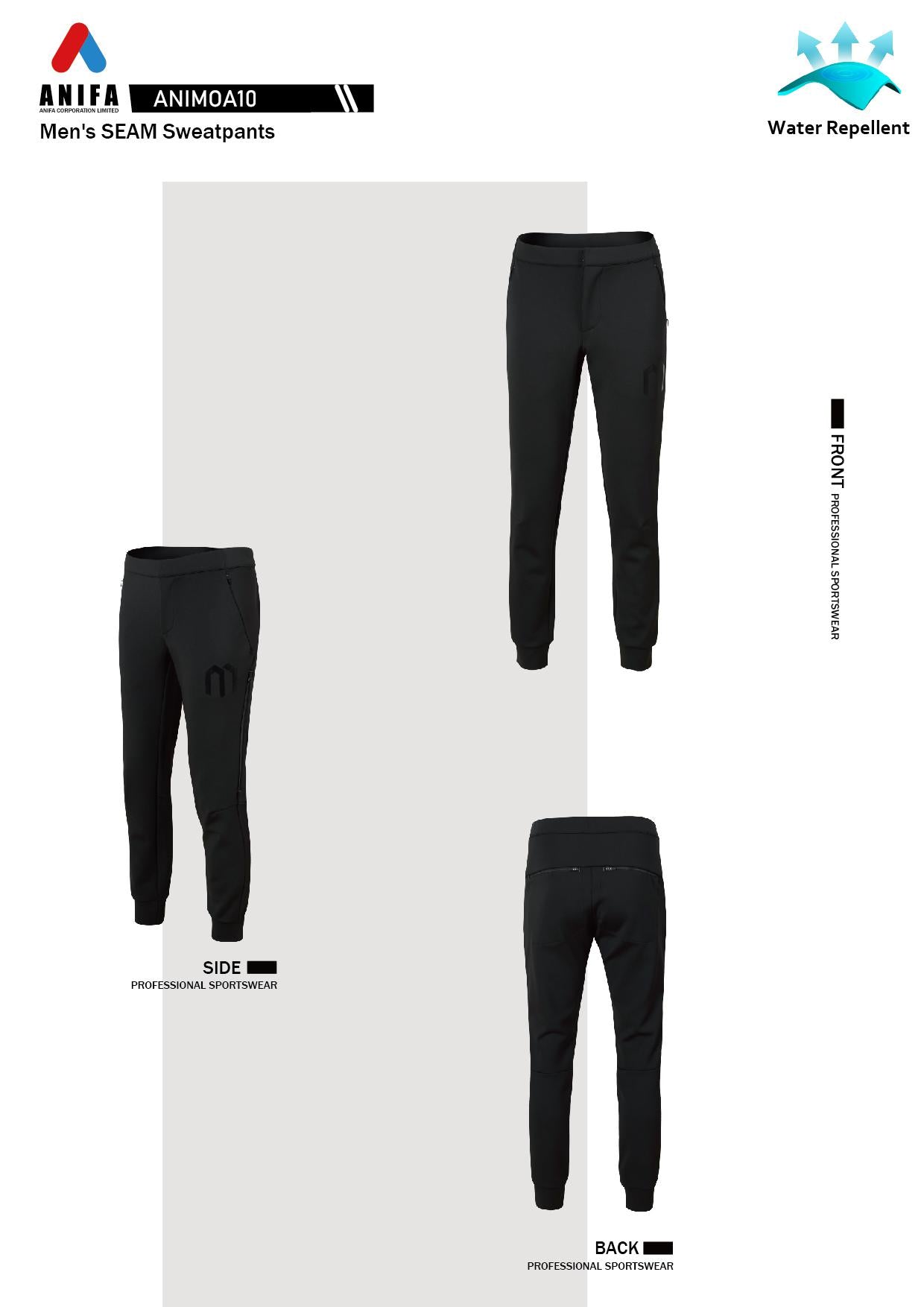 ANIMOA10 MICHAE10WEN x ANIFA男休閒運動時尚潮流長褲