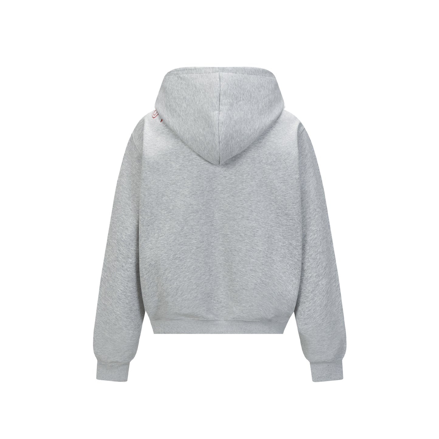 𝔾𝕣𝕠𝕦𝕟𝕕ℤ𝕖𝕣𝕠®2026年秋冬款復古新款厚磅數電繡字母連帽長袖T-shrit