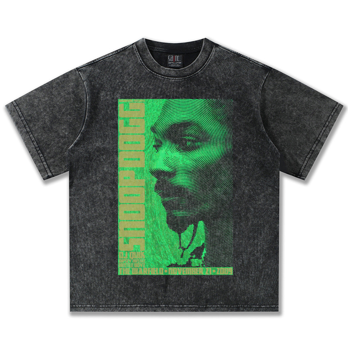 G.Z邁阿密南岸𝔾𝕣𝕠𝕦𝕟𝕕ℤ𝕖𝕣𝕠®✥南裝大佬✥ 美式嘻哈水洗重磅數男女中性SnoopDogg短袖上衣T-Shirt(亞洲版型)