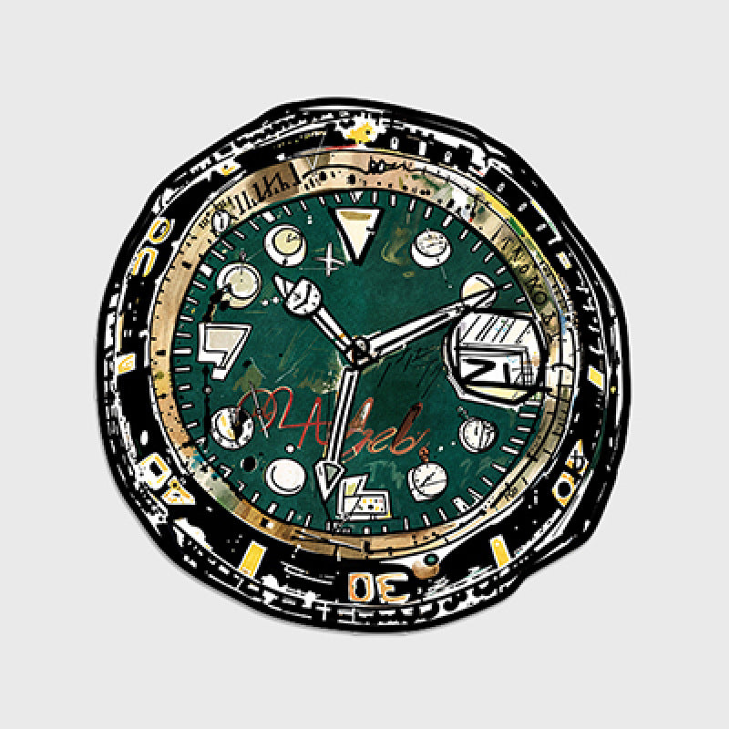 𝔾𝕣𝕠𝕦𝕟𝕕ℤ𝕖𝕣𝕠®-Flexing-居家✥2024✥美式家居生活抽象腕錶客廳臥室地毯地墊