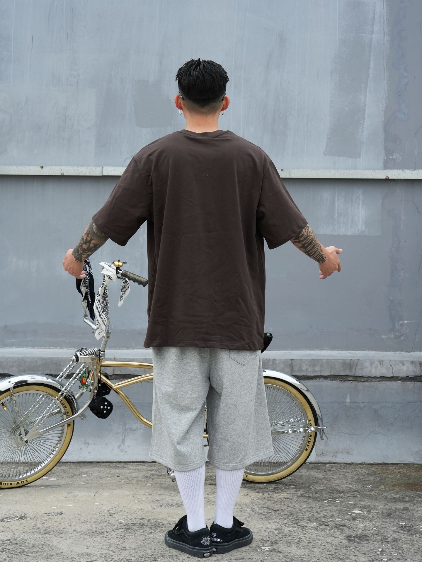 𝔾𝕣𝕠𝕦𝕟𝕕ℤ𝕖𝕣𝕠🎭♠墨西哥♠匪幫⚂2024⚅美式寬鬆上衣casino圖案嘻哈短袖T-SHIRT