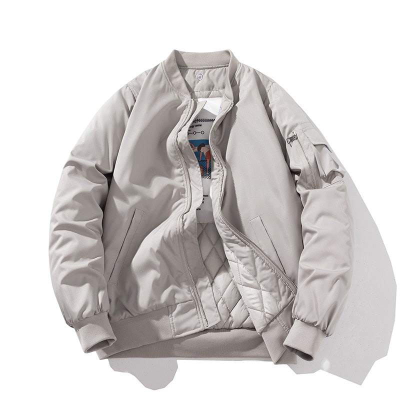 🔥𝔾𝕣𝕠𝕦𝕟𝕕⇔ℤ𝕖𝕣𝕠®25-26年秋冬新款vintag經典MA-1連帽飛行男女夾克外套8色