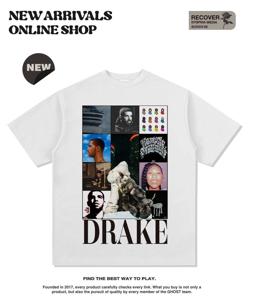 G.Z邁阿密南岸✥𝔾𝕣𝕠𝕦𝕟𝕕ℤ𝕖𝕣𝕠®✥2025年南裝大佬/美式嘻哈寬鬆重磅數SSS4U男女中性T-Shirt上衣