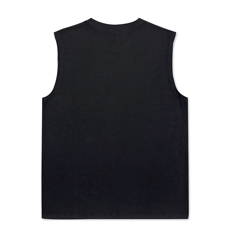 ♠ 𝔾𝕣𝕠𝕦𝕟𝕕ℤ𝕖𝕣𝕠♠美式風格夏日新款純棉跳動心臟多色坎肩無袖背心T-Shirt