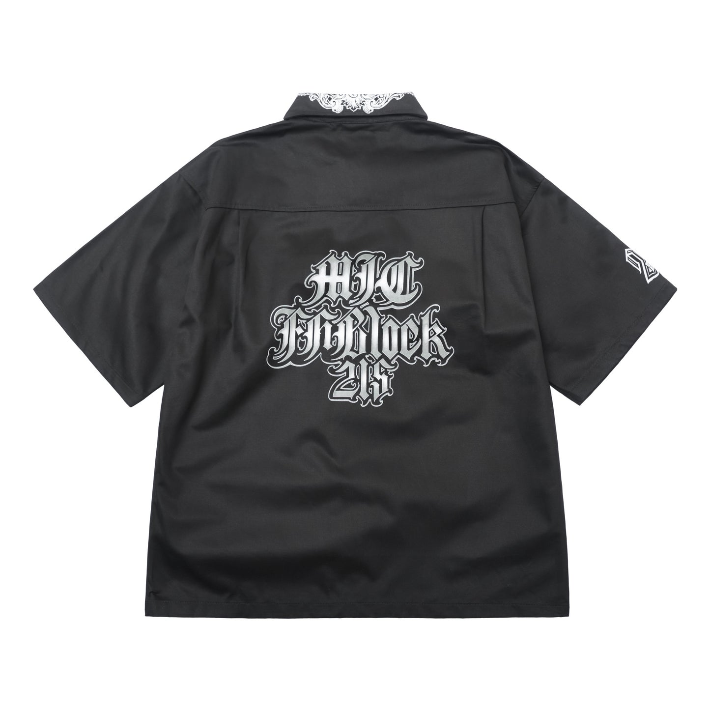 𝔾𝕣𝕠𝕦𝕟𝕕ℤ𝕖𝕣𝕠🎭♠墨西哥♠匪幫⚂2024⚅美式嘻哈寬鬆上衣太極腰果花巴洛克重磅數短袖工作襯衫