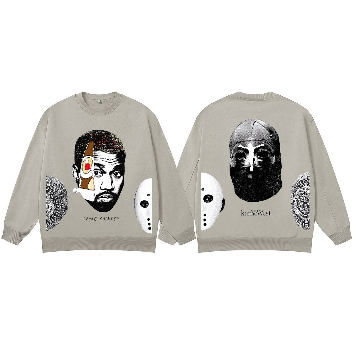 G.Z邁阿密南岸𝔾𝕣𝕠𝕦𝕟𝕕ℤ𝕖𝕣𝕠®✥南裝大佬✥ 美式嘻哈水410gBreakSilence長袖上衣T-Shirt