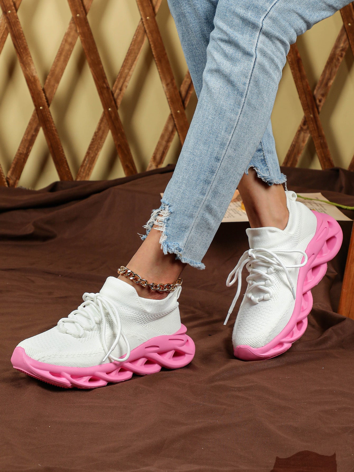 𝔾𝕣𝕠𝕦𝕟𝕕ℤ𝕖𝕣𝕠®✿ColorShoes2025年✿㊚㊛ 夏季全尺碼男女情侶款透氣增高舒適運動休閒鞋