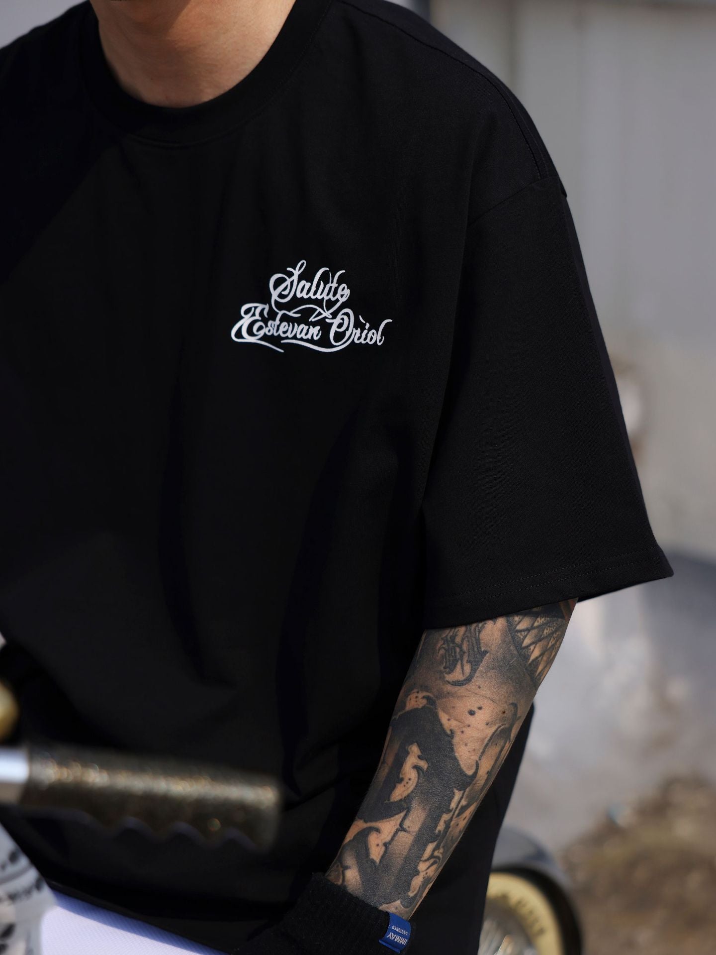 𝔾𝕣𝕠𝕦𝕟𝕕ℤ𝕖𝕣𝕠🎭♠墨西哥♠匪幫⚂2024⚅美式嘻哈寬鬆上衣手指L.A短袖T-SHIRT