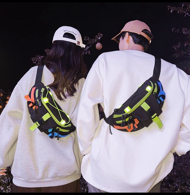 ✥𝔾𝕣𝕠𝕦𝕟𝕕ℤ𝕖𝕣𝕠®✥Deluxe/精選包包系列-美式運動休閒多功能斜跨包腰包手機包