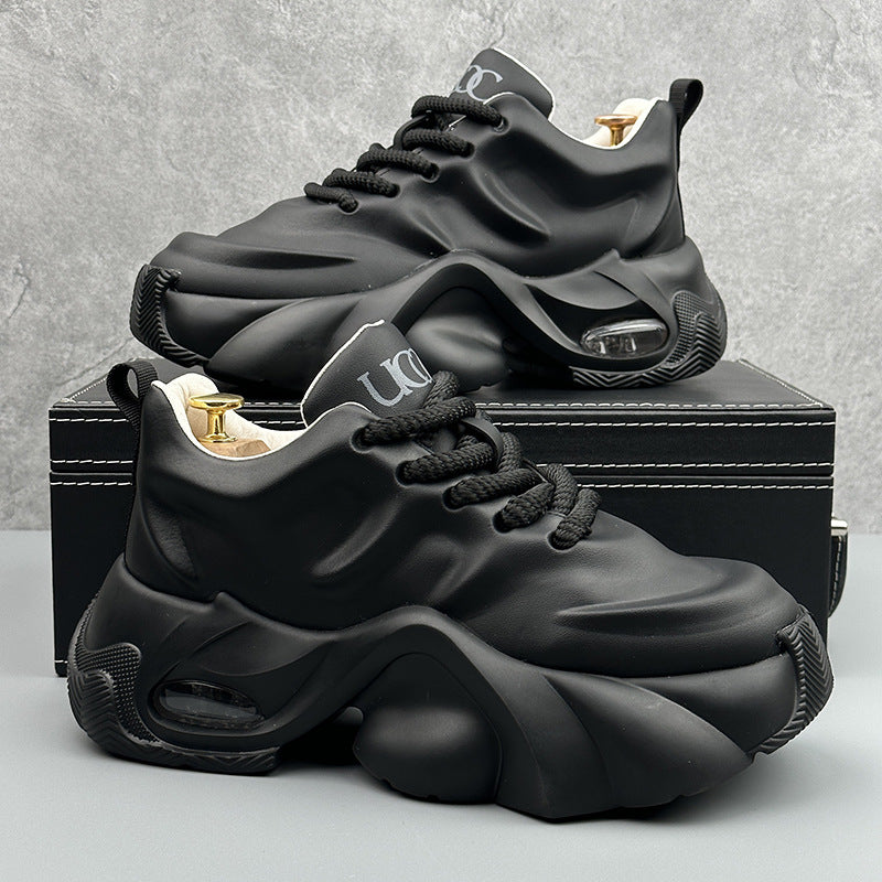 𝔾𝕣𝕠𝕦𝕟𝕕ℤ𝕖𝕣𝕠®-Flexing-shoes✥2025✥美式冬季新款輕奢華增高男女中性老爹運動鞋BQ300