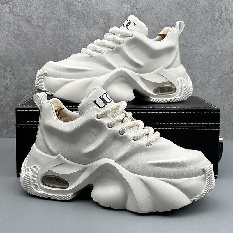 𝔾𝕣𝕠𝕦𝕟𝕕ℤ𝕖𝕣𝕠®-Flexing-shoes✥2025✥美式冬季新款輕奢華增高男女中性老爹運動鞋BQ300