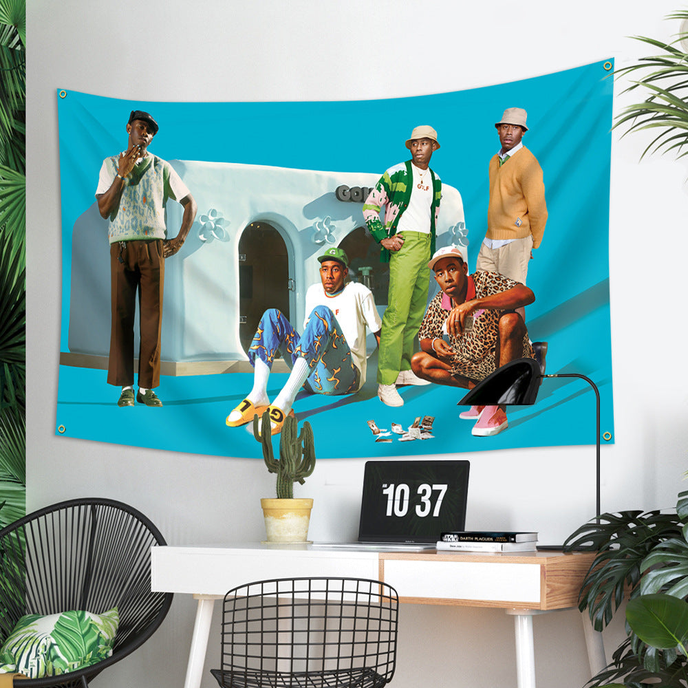 𝔾𝕣𝕠𝕦𝕟𝕕ℤ𝕖𝕣𝕠®-Flexing-居家✥2024✥美式家居生活室內裝飾趣味掛布背景布