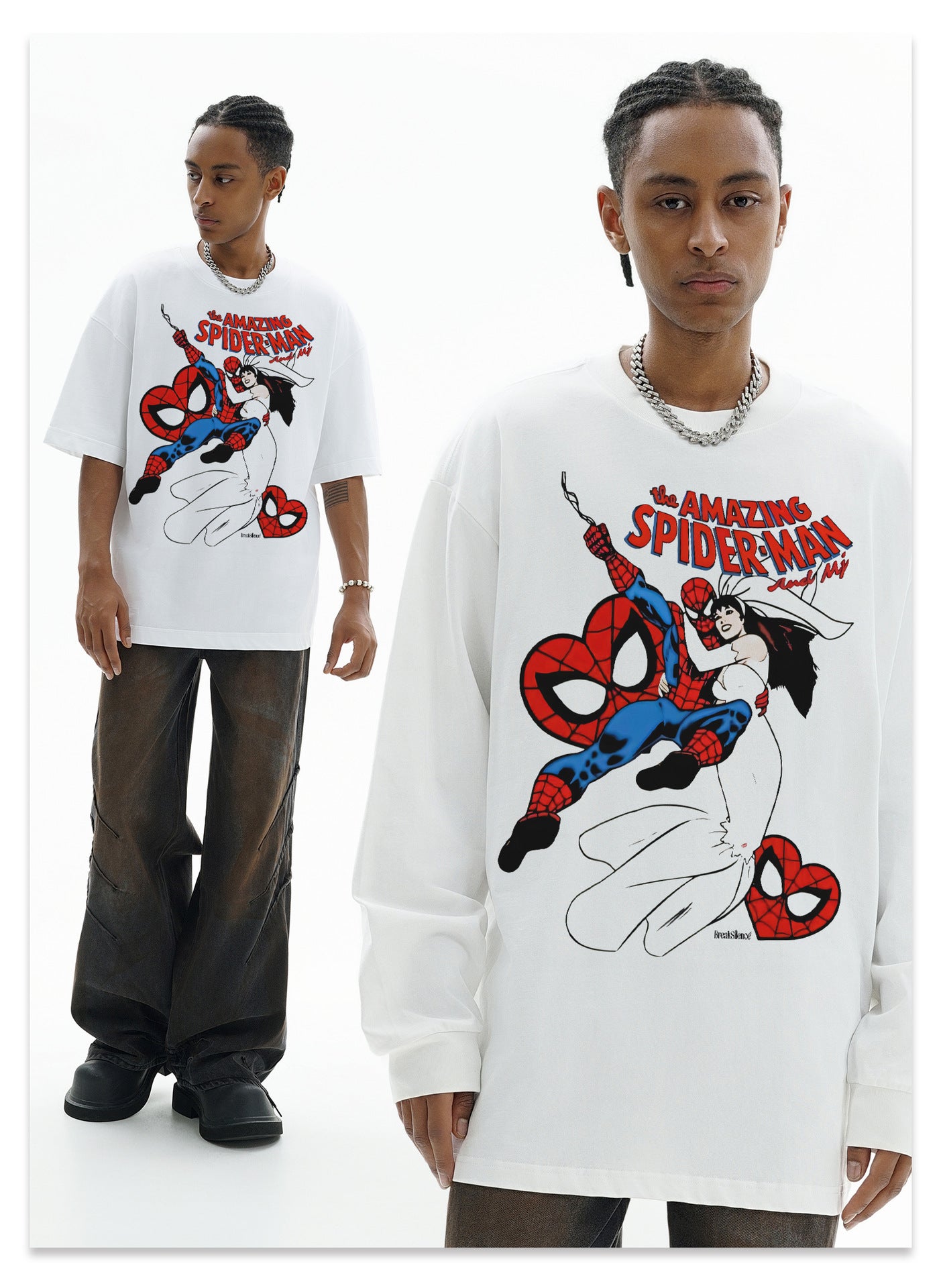 G.Z邁阿密南岸𝔾𝕣𝕠𝕦𝕟𝕕ℤ𝕖𝕣𝕠®✥南裝大佬✥ 美式嘻哈水280g浪漫婚禮長袖上衣T-Shirt