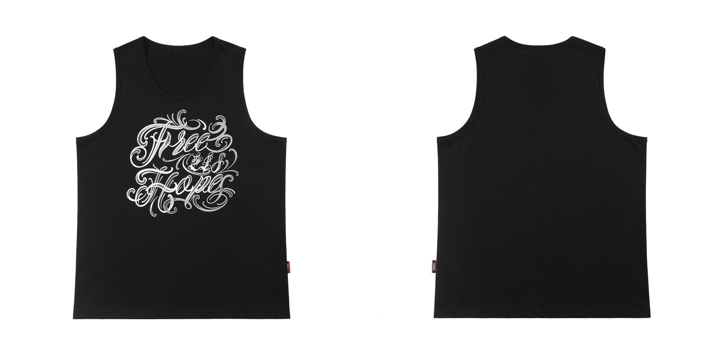 𝔾𝕣𝕠𝕦𝕟𝕕ℤ𝕖𝕣𝕠🎭♠墨西哥♠匪幫⚂2025年⚅美式嘻哈手寫文字棉質彈性打底背心