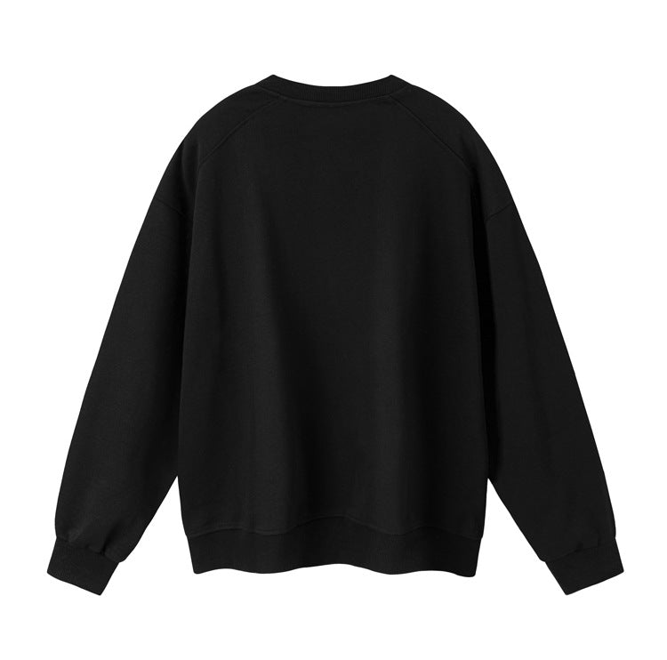 𝔾𝕣𝕠𝕦𝕟𝕕ℤ𝕖𝕣𝕠®2026年秋冬款新款不規則斜口拉鍊圓領長袖上衣T-shrit